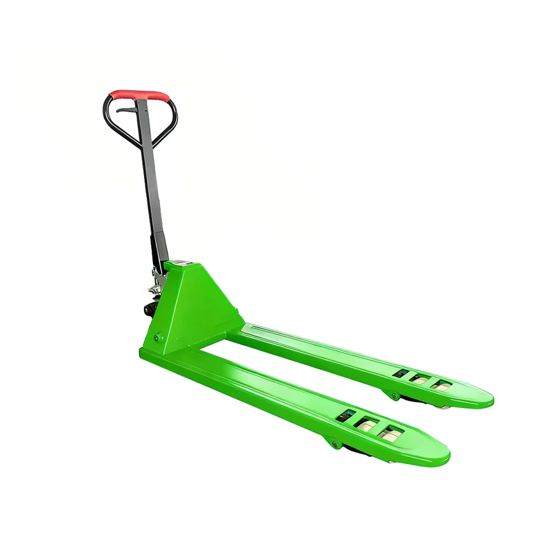 3 Ton Capacity Forklift Manual Handling Trolley 550mm Width Wear resistant Wheels Pallet Truck for Manual Loading and Unloading