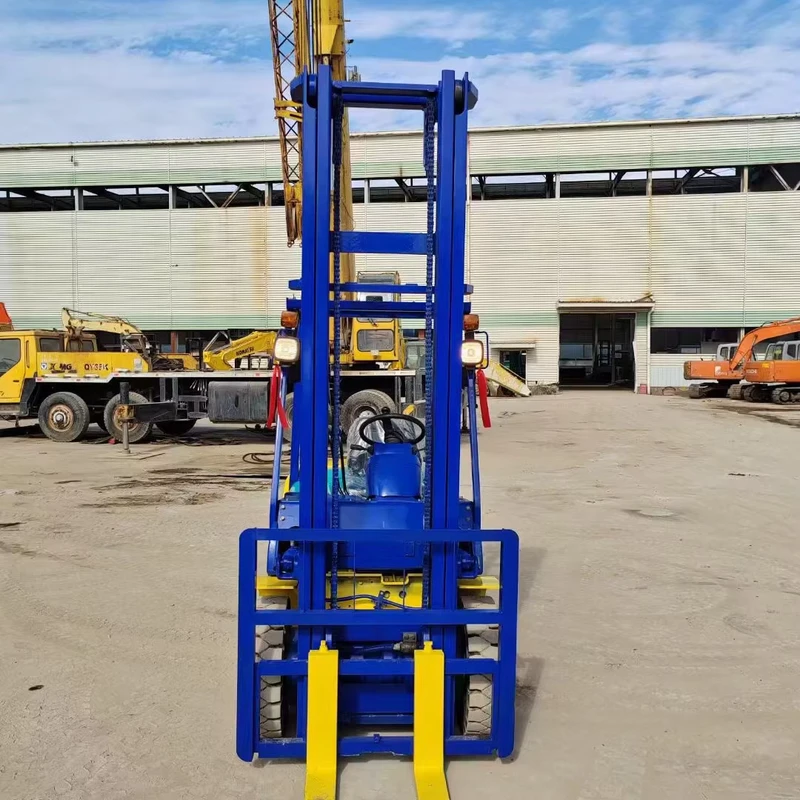 3 Ton FD30 Diesel Engine Forklift Truck Portable Internal Combustion Stacker Manual Construction Machinery