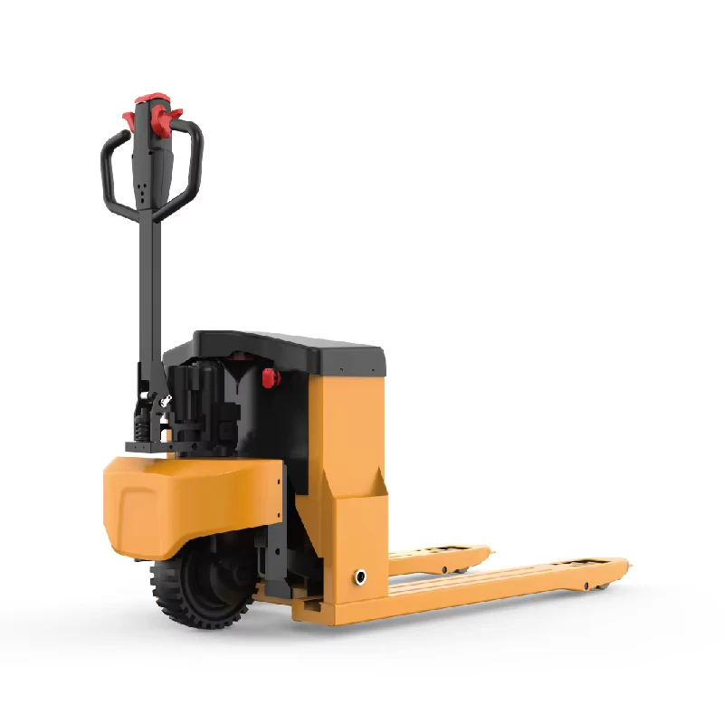 3 Ton Walk Behind Electric Pallet Truck Electric Pallet Truck with High Load Capacity Battery for Warehouse Logistics