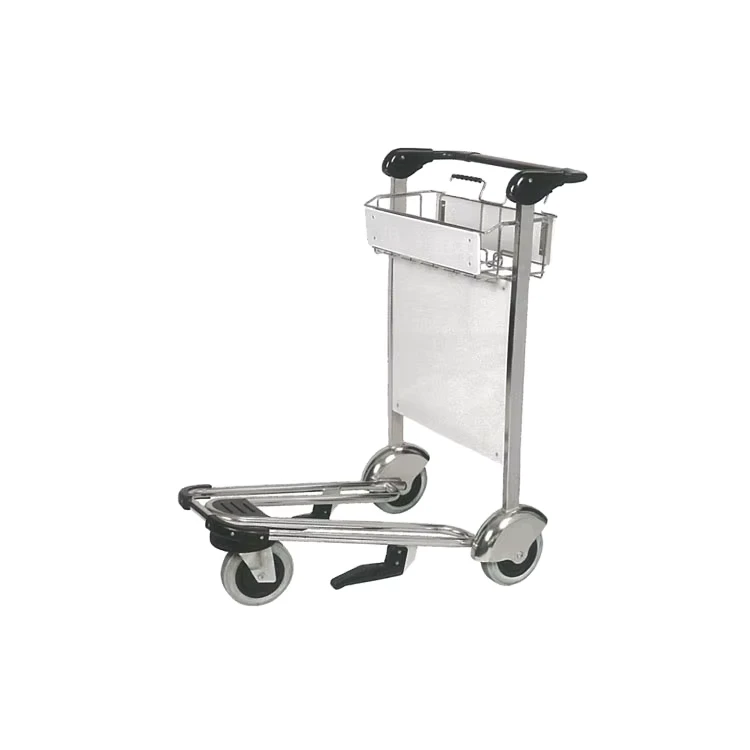 3 Wheel Passenger Baggage Airport Airline Cart International Luggage Trolley