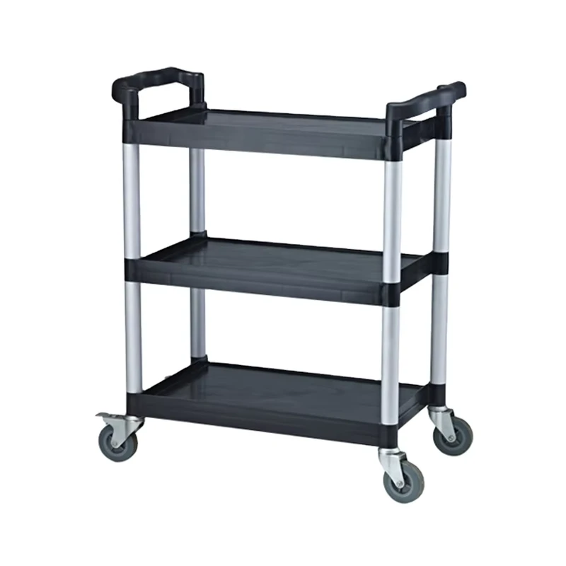 3 shelves Rolling Utility Cart Food Service Cart