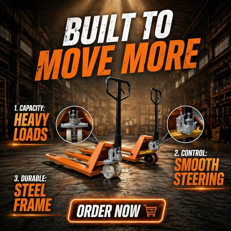 3000kg Heavy Duty Manual Hydraulic Pallet Truck Hand Pallet Jack Factory