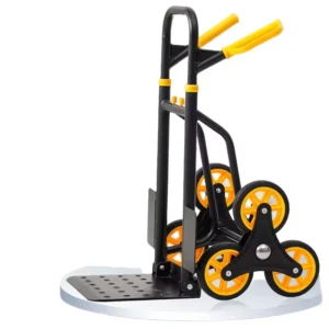 300KG Capacity Heavy Duty Three Wheel Platform Stair Climber Trolley OEM Foldable Hand Pulled Portable Carrying Goods