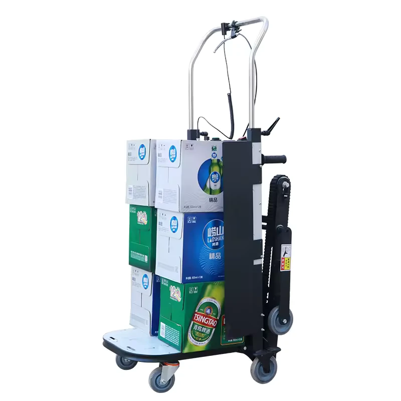 300KG Load Stair Climbing Tracked Transporter Stairs Lifter Electric Transport Trolley