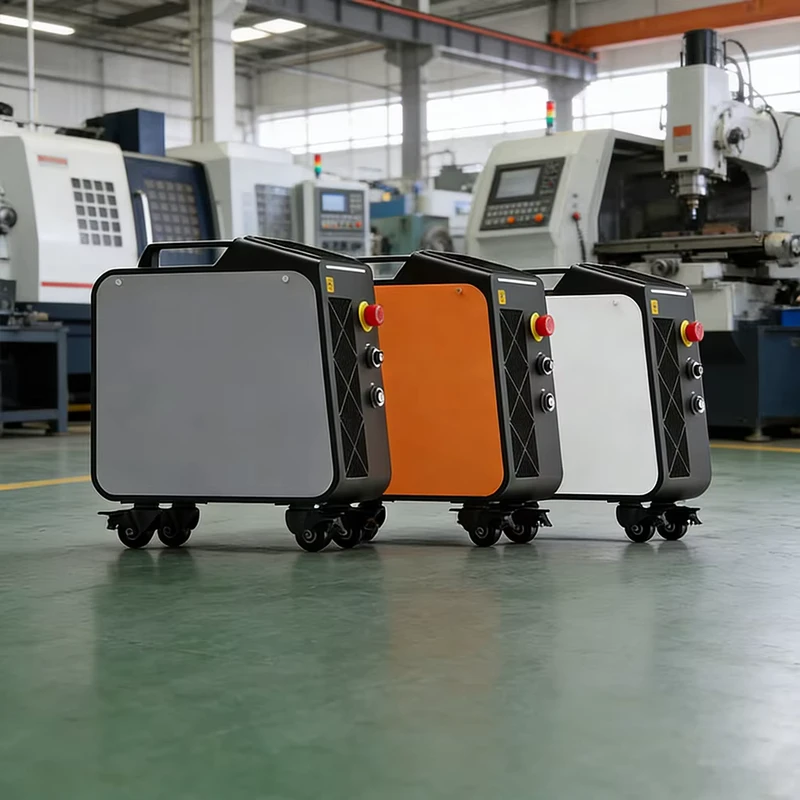 300W Pulse Laser Rust Remover Cart Type Laser Cleaning Machine Metal Rust Removal Handheld Laser Cleaning Machine