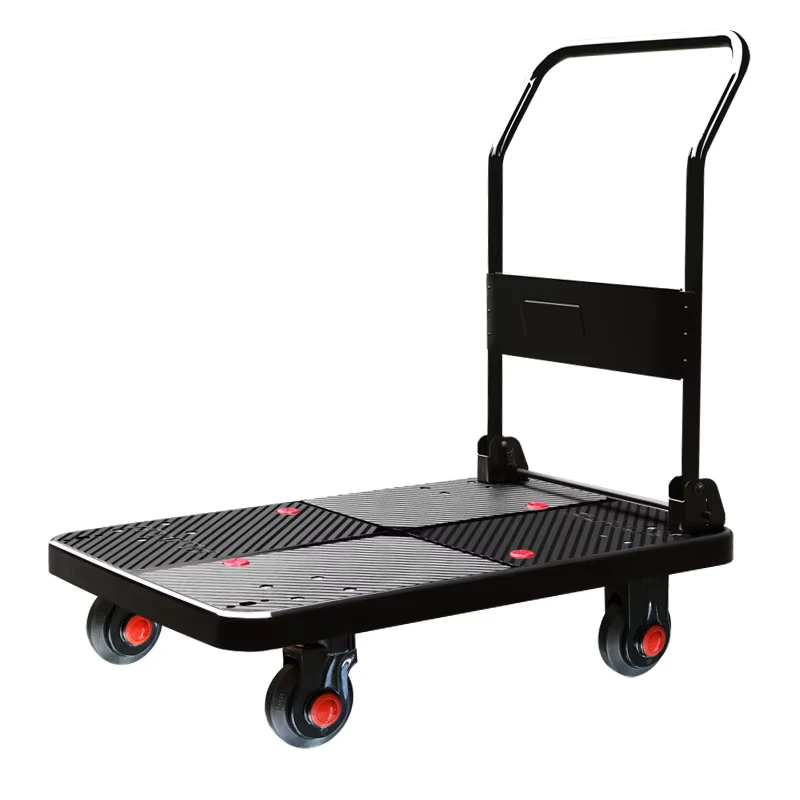 300kg Heavy Duty Folding Warehouse Foldable Utility Cart Platform Truck Hand Trolley PLA300 DX