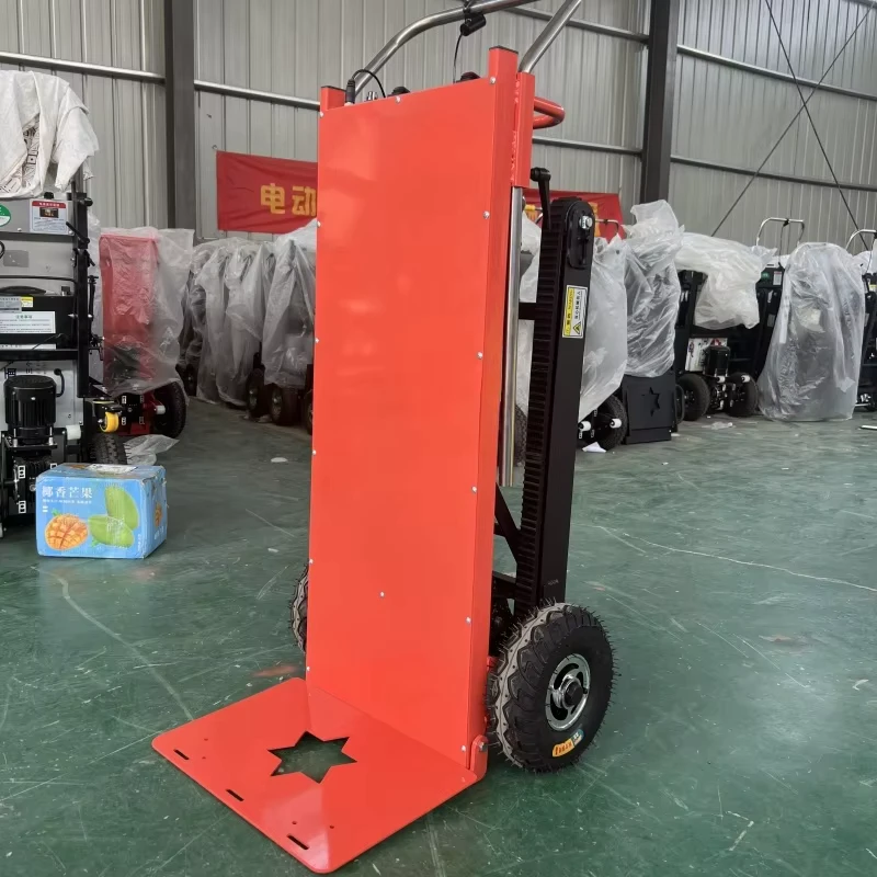 300kg Powerful Electric Stair Climber Hand Truck Fast Climbing Speed Efficient Delivery Tool For Movers