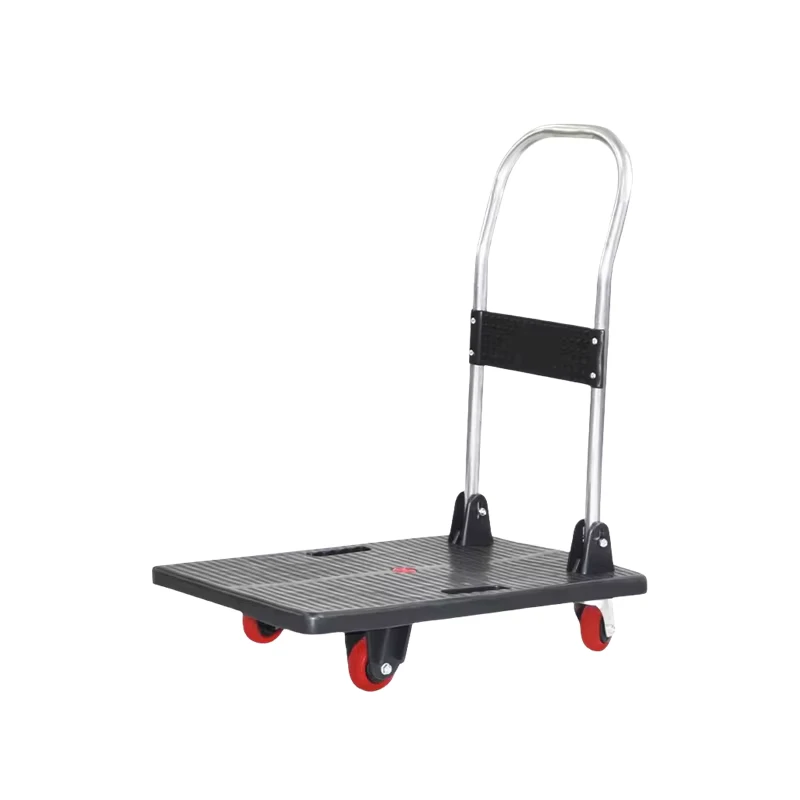 300kgs Multipurpose Folding Plastic Platform Hand Trolley Cart