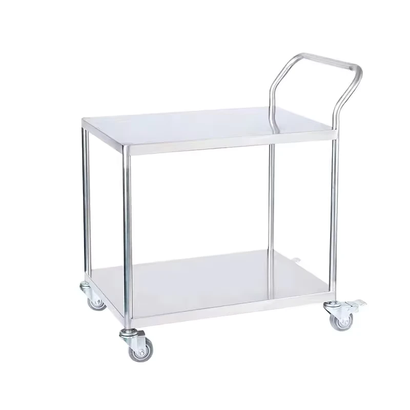 304/316 Stainless Steel Trolley for Hospitals, Schools, Laboratories, and Dentistry