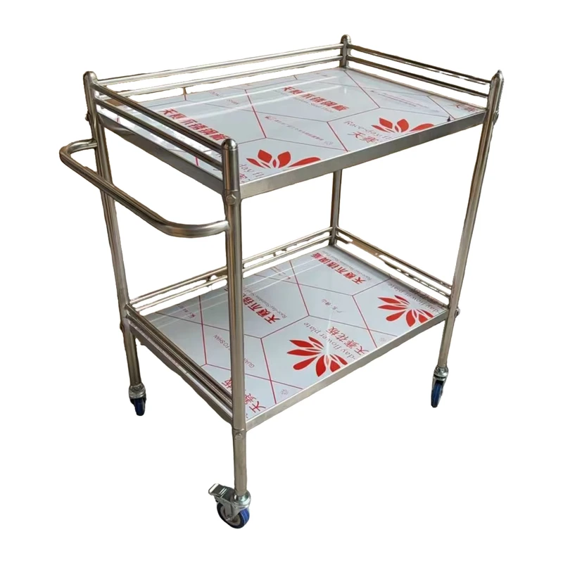 304 Stainless Steel Multi Function Class I Hospital Clinic Cart Medical Trolley Instrument Table Surgery Trolley