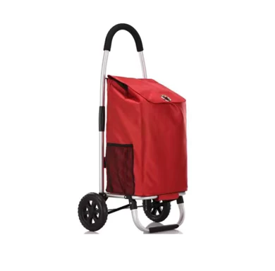 30KGS Folding Aluminum Portable Shop Trolley Cart Luggage Cart Bag Supermarket Trolley Shop Folding Shopping Trolley