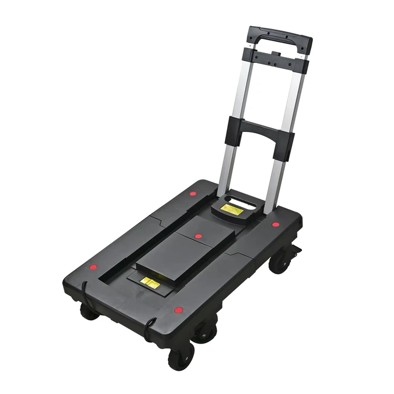 31*30 Multifunctional Medium Size Collapsible Hand Cart Luggage Trolley for Supermarket Warehouse