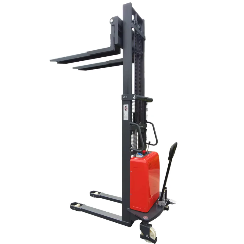 350kg Load Capacity 1.6m Lifting Height Rotating Clamp Ergonomic DC Motor Barrel Stacker Drum Handling Forklift for Restaurant