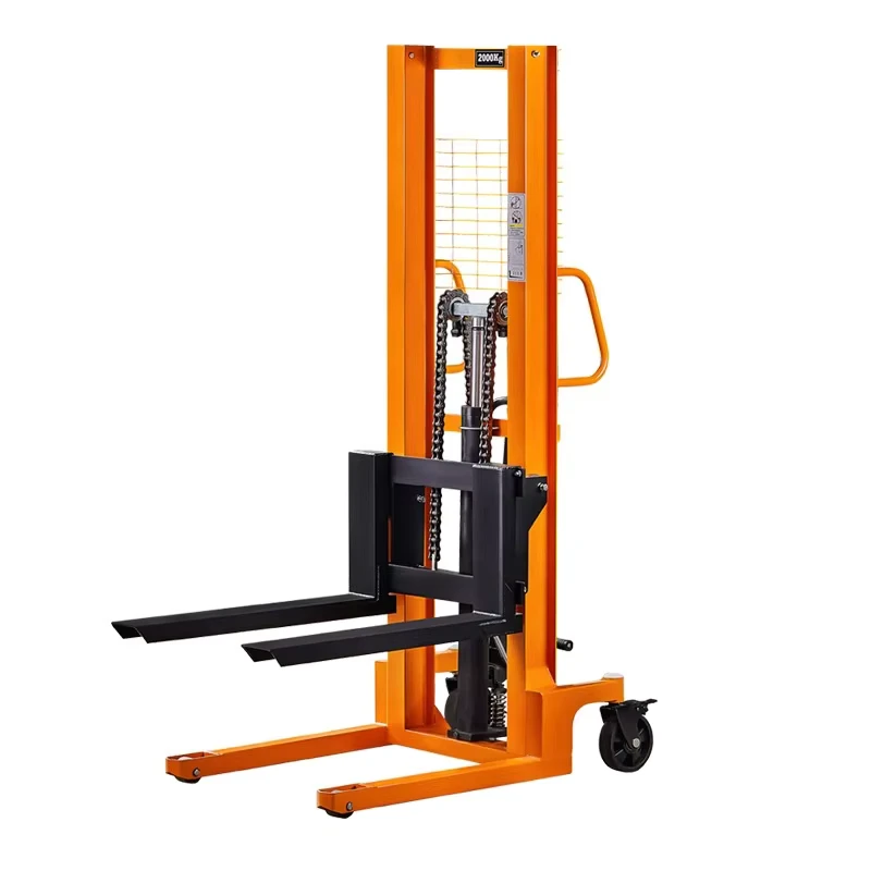 3M 1-Ton Aluminum Manual Pallet Stacker Hand Stacker Forklift with Core Motor Component