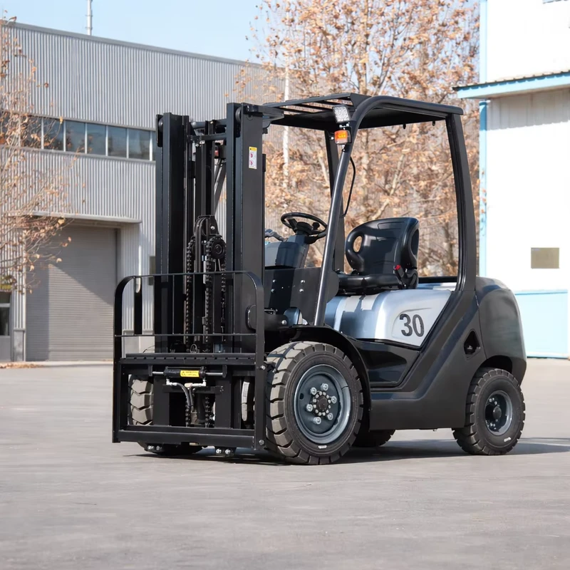 3T Diesel Forklift Euro V Standard Engine IC Powered Forklift