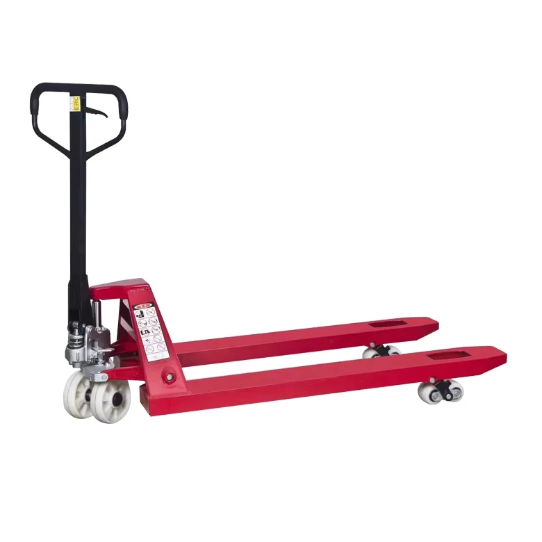 3Ton 360 Degree Steering Manual Hydraulic Forklift for Lifting Pallets Hand Lifter Truck