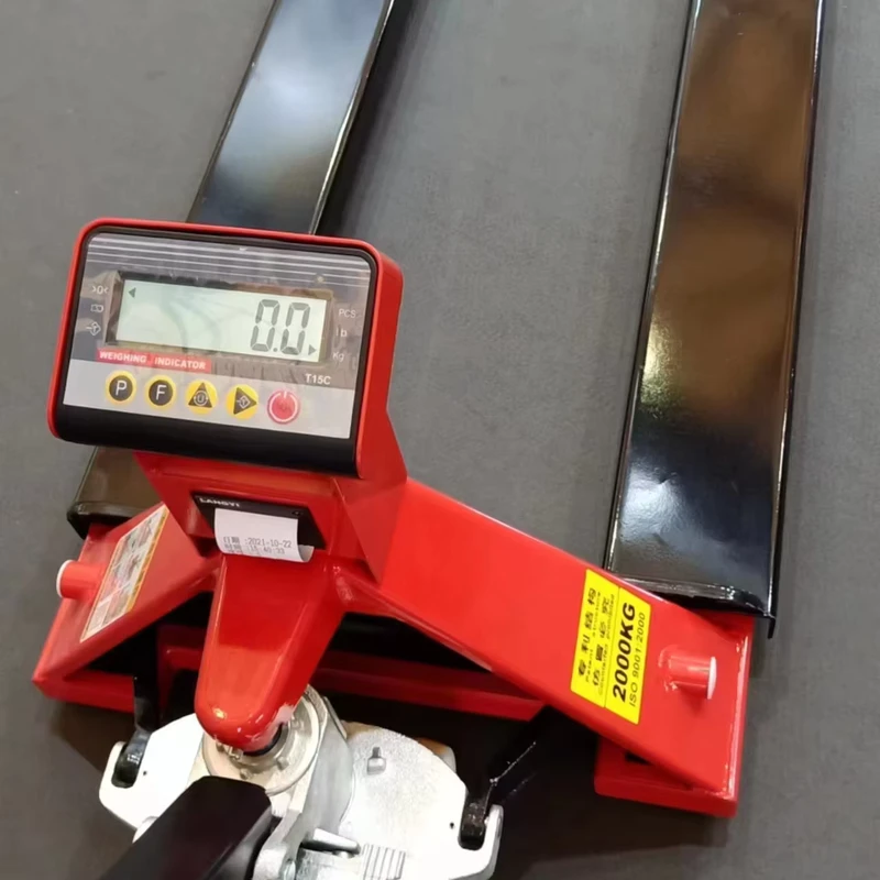 3Ton Electronic Forklift Weighing Scale Pallet Jack Scale Pallet Truck