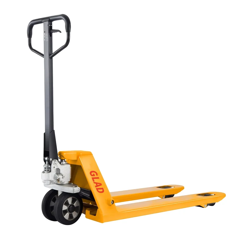 3Ton Manual Pallet Truck with PU Wheels for Indoor Outdoor Use in Small Warehouses & Spaces