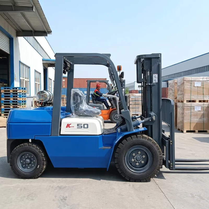 4 Ton Diesel Lift Truck for Pallet Moving High Torque Engine Factory Price Deposit Support Fast Shipping