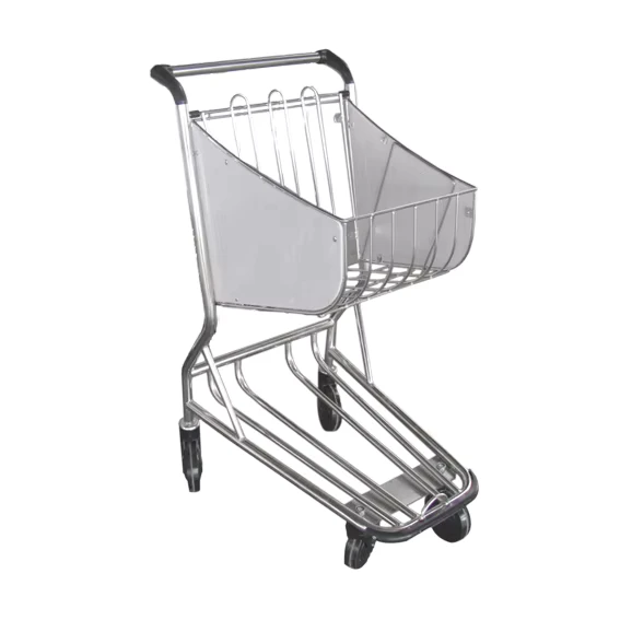 4 Wheel Shop Shopping Trolleys Hand Carts Airport Luggage Trolley Cart Shopping Cart Passenger Baggage Airport Trolley
