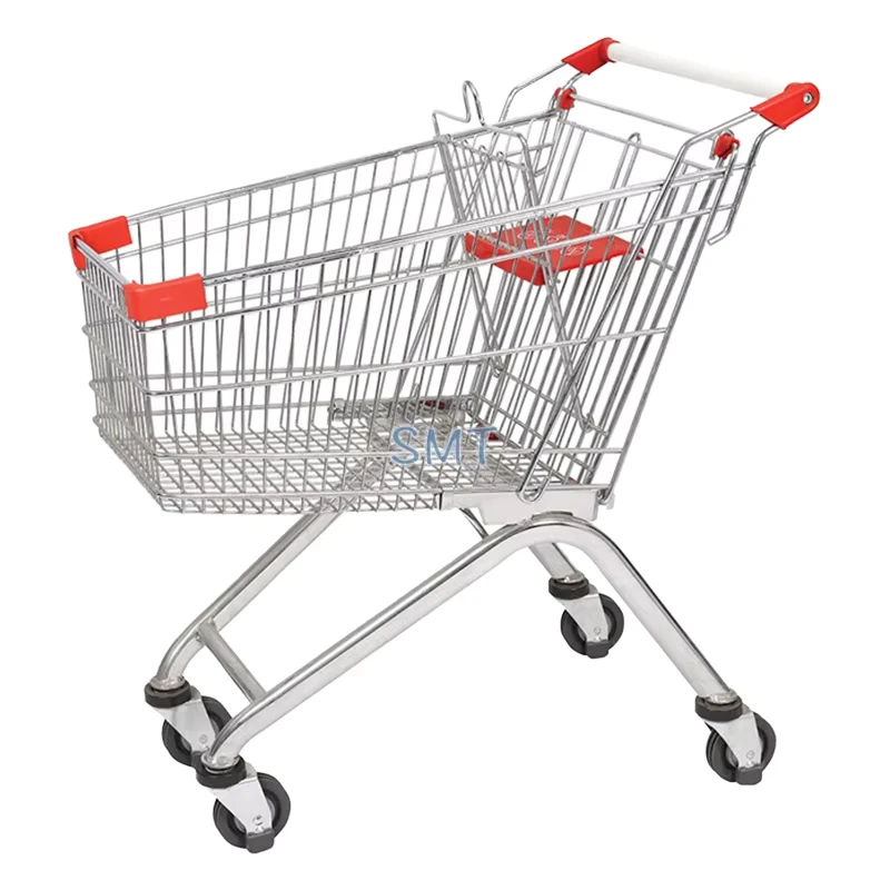 4 Wheels Shopping Trolley Supermarket Shopping Cart