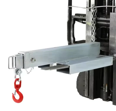 4.5Ton Forklift Attachments with Jib Long Boom Fork Mounted 1.9M Boom for Material Handling Accessories