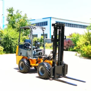 4×4 Tractor Forklift for Beekeeping FL1000 1ton Forkflit 4WD Terrain Fork Truck