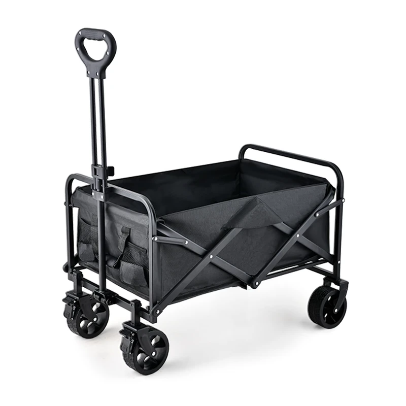 5 Inch Camper Car Outdoor Camping Collapsible Off road Wheel Trailer Portable Stall Cart