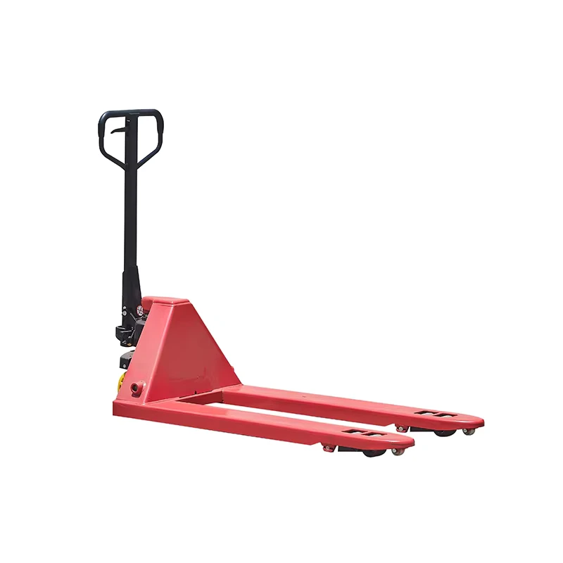 5 Ton Hydraulic Pallet Truck Nylon Wheel Rough Terrain Hand Pallet Truck