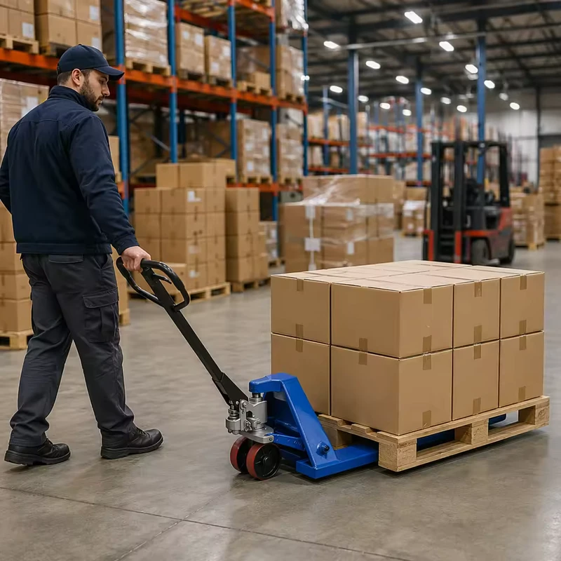 5000kg Heavy Duty Manual Hydraulic Pallet Truck 5 Ton Reinforced Hand Pallet Jack Manufacturer