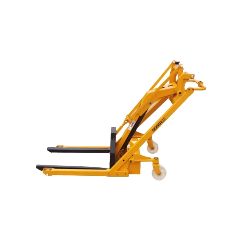 500kg Multifunctional Portable Manual Warehouse Smart Mini Forklift