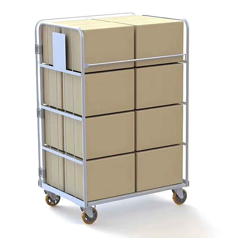 500kgs Heavy Duty Large Rolling Containers for Warehouse Storage PU Casters with Large Capacity ODM & OEM Supplier