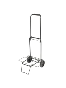 50KG Capacity Folding Metal Portable Hand Truck Luggage Cart Trolley Folding Utility Cart Lightweight Travel