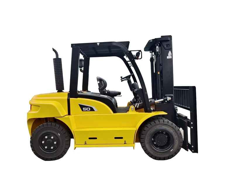 5tons 6tons 7tons 8ton Diesel Forklift with 360 Degree Rotator Paper Roll Tire Refrigerator Clamp Attachment Side Shift