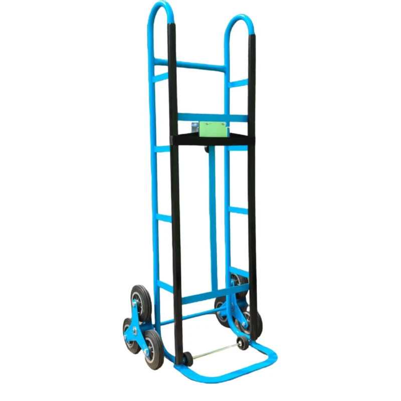 6 Wheel Stair Climbing Hand Truck Appliance Hand Trolley with Trolley for Climbing Stairs
