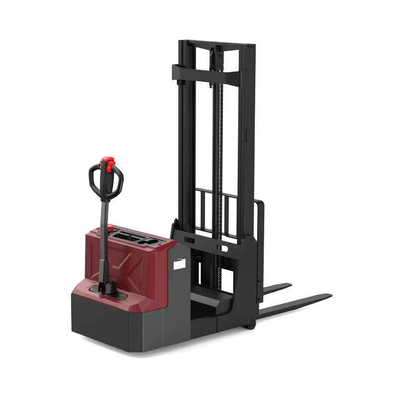 600kg Walkie Electric Stacker Battery Operated Forklift Full Electric Pallet Stacker