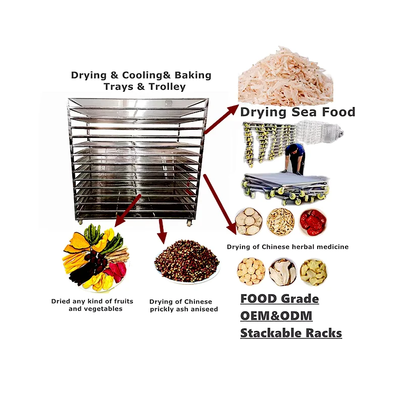 800*600mm Fruit Vegetable Coffee Mango Drying Baking Tray 1000*800mm House Cooling Plate