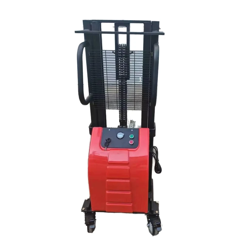 800kg Capacity Manual Electric Pallet Forklift Stacker Truck 1.6Meter Manual Hand Hydraulic Forklift