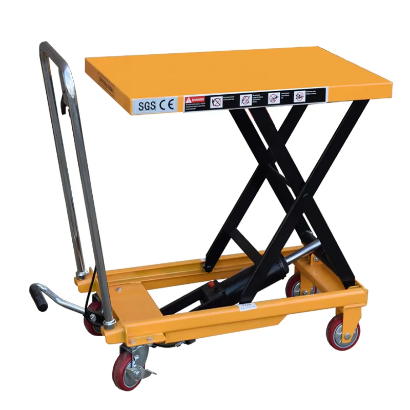 800kg Electric Hydraulic Trolley Hand Lift Table for Sale