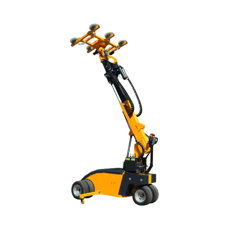 800kg Outdoor All Terrain Robot Electric Suction Cup Glass Vacuum Lifter for Sale