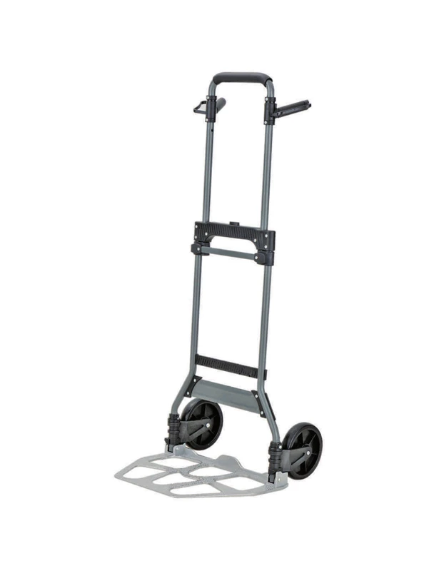90kg Capacity Foldable Luggage Trolley Has Thickened Handles for Better Anti slip Performance and Can Be Customized