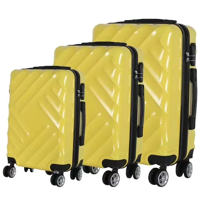 ABS Hard Side Lightweight Waterproof Durable Suitcase Airplane Trolley Case Smart Carry On Luggage