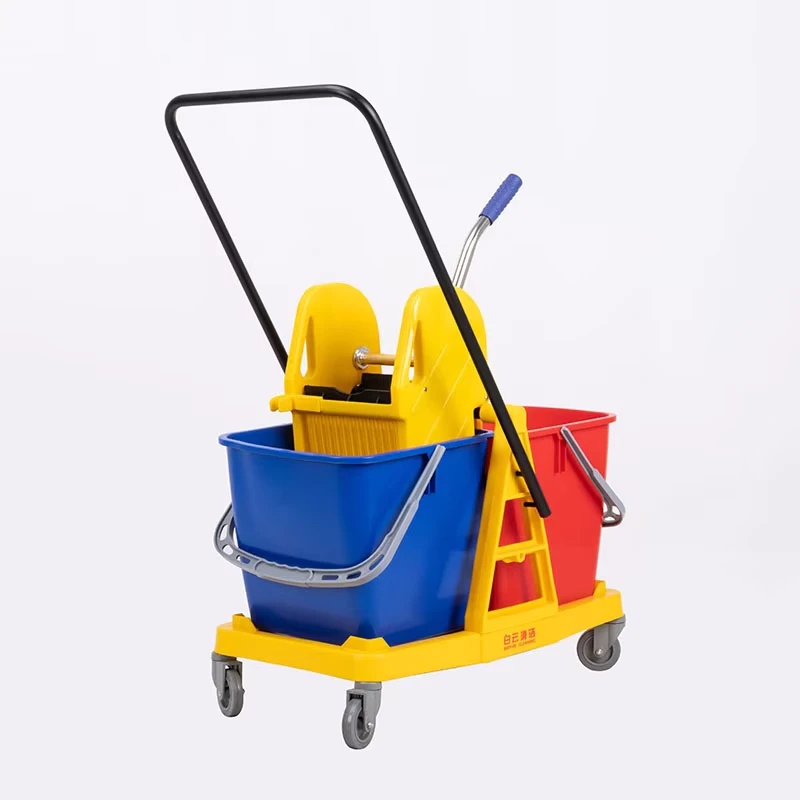 AF08074 60L Mop Wringer Bucket Cleaning Trolley Bucket