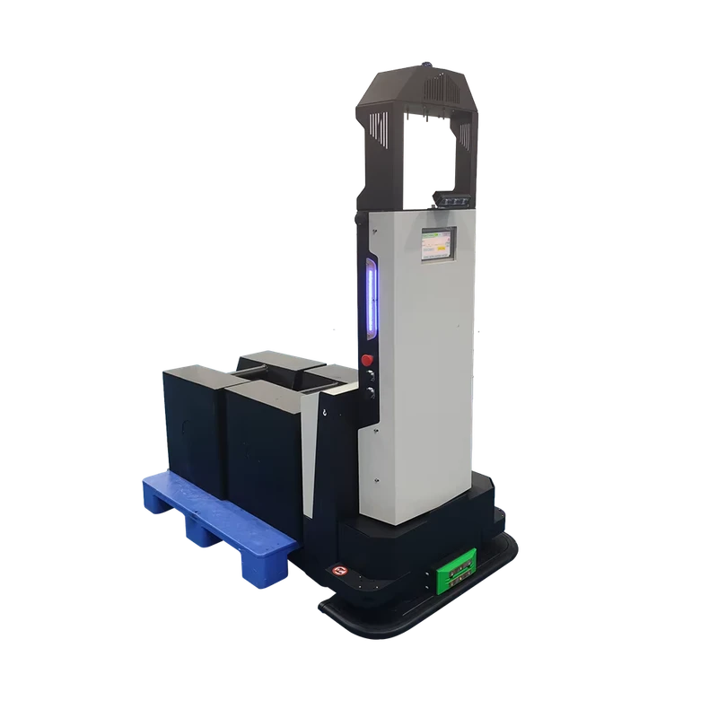 AGV 1500KG Payload Wireless Control Automatic Forklift Obstacle Avoidance Forklift