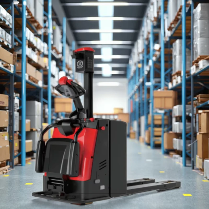 AGV Automated Guided Vehicle Narrow Warehouse Unmanned Forklift Pallet Truck Box Storage Logistics Robot