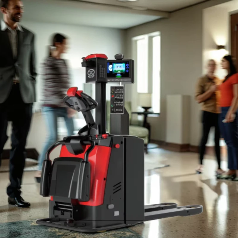AGV Forklift Pallet Truck Robot for Narrow Warehouse Logistics