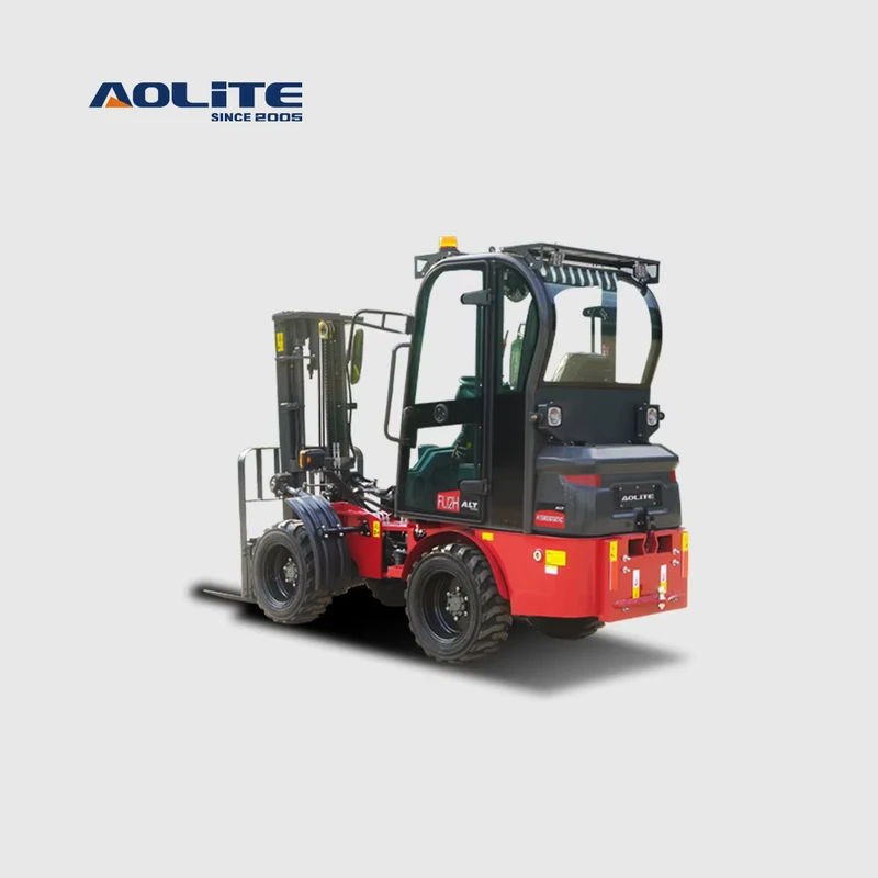 AOLITE FL12H 1.2 Ton Diesel Forklift Truck with Cabin for Warehouse and Factory Material Handling