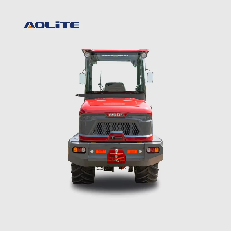 AOLITE FL12H 1.2T Diesel Forklift Truck with Enclosed Cabin for Construction Farm and Factory