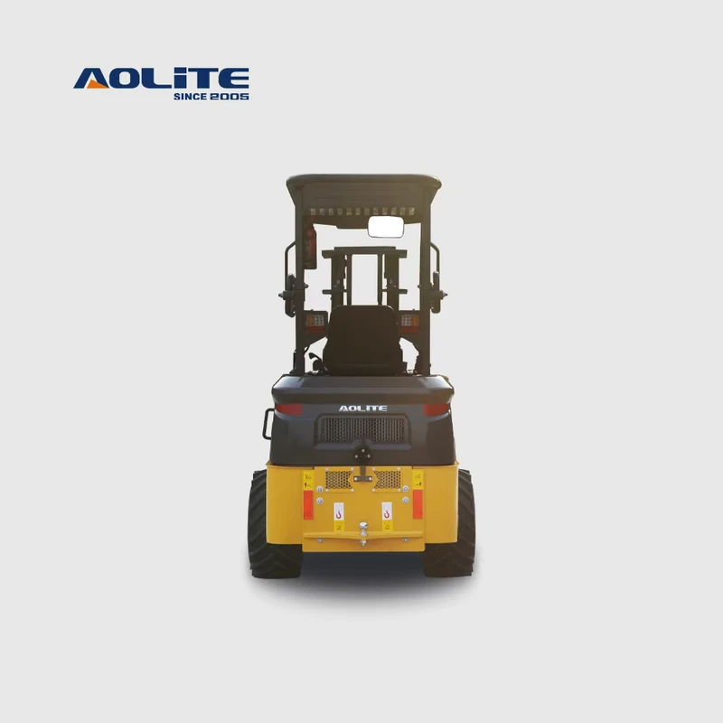 AOLITE FL12H 1.2T Diesel Forklift Truck with Enclosed Cabin for Loading Lifting and Pallet Handling
