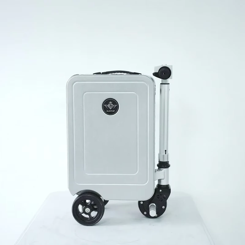 APP Control Airport Electric Riding Suitcase Travel Trolley Suitcase